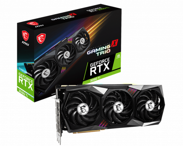 MSI MSI GAMING GeForce RTX 3090 Ti X TRIO 24GB NVIDIA GDDR6X